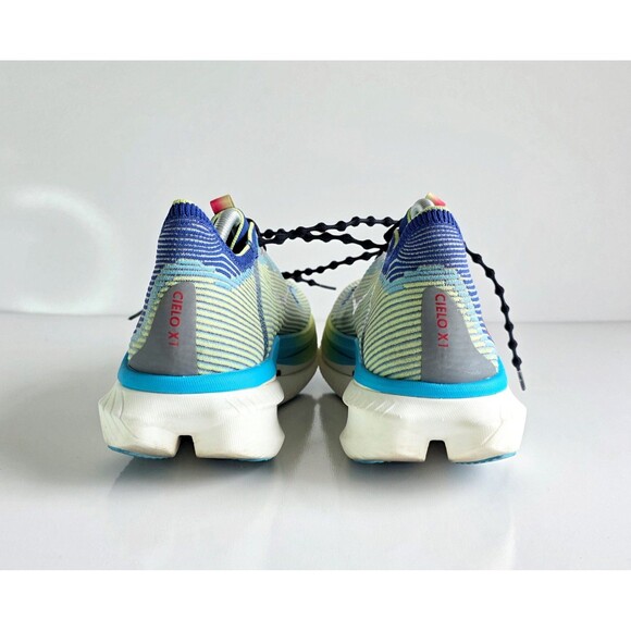 HOKA Cielo X1 Running Shoes Evening Sky Lettuce Men\'s 11.5 Blue Green Sneakers main image 9